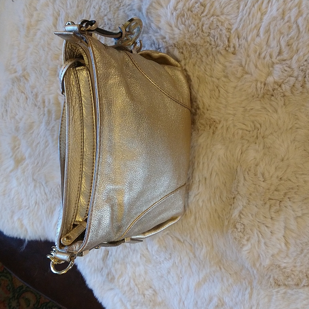 VGUC Gold Michael kors purse.